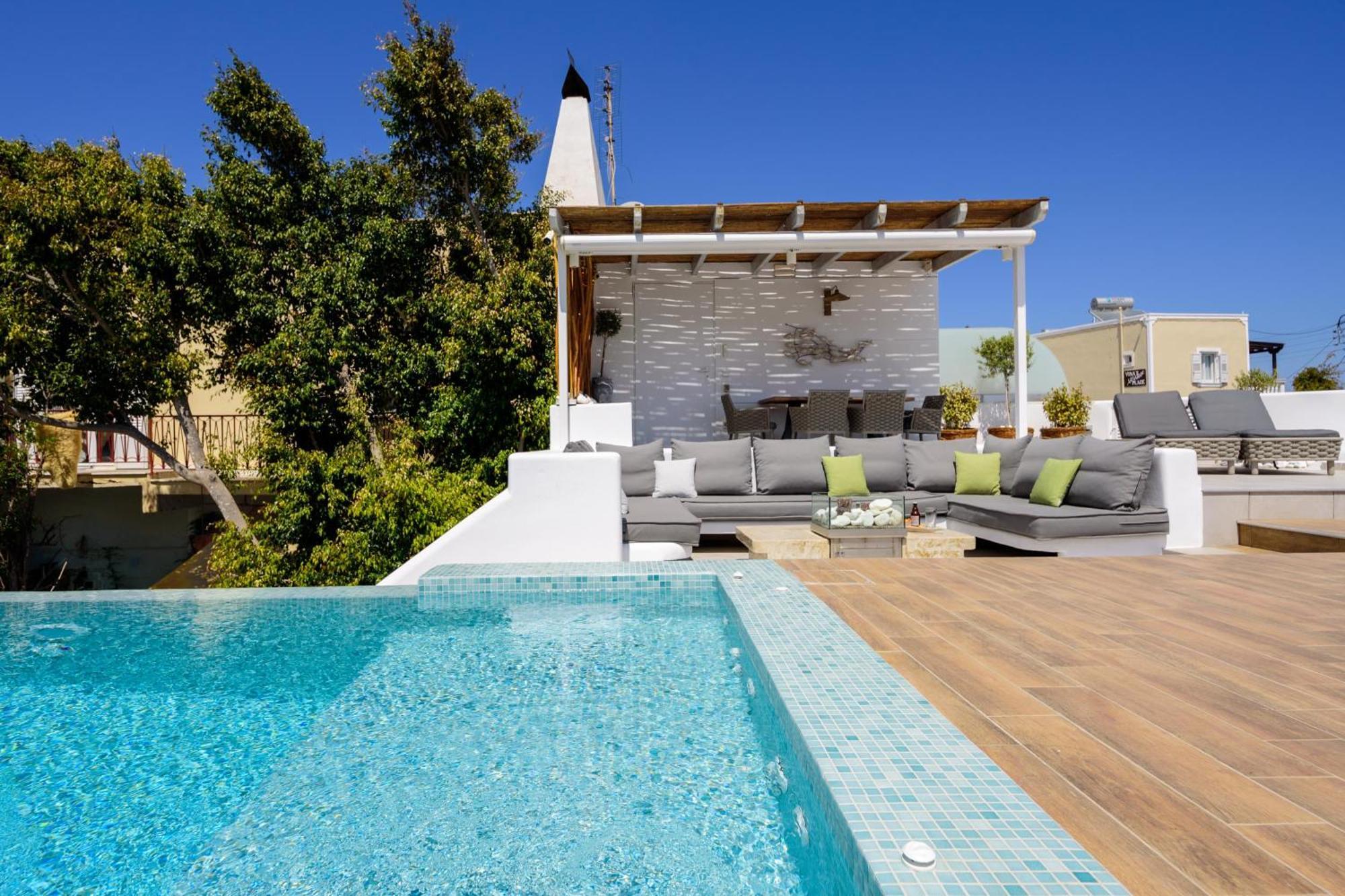 Secret Spot Luxury Villa Fira  Eksteriør bilde